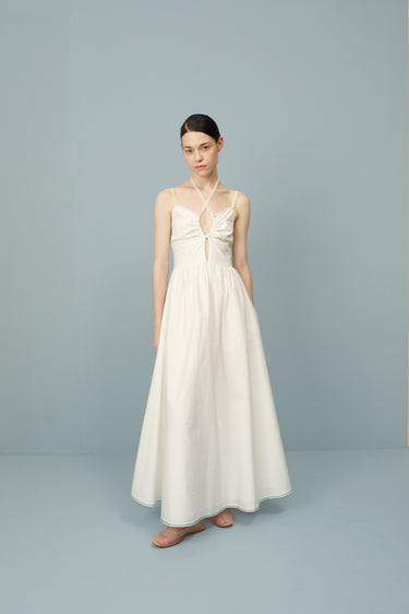 Mitico Dress in white